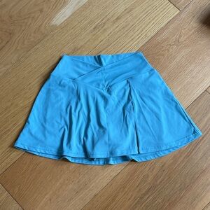 Blogilates teal skort size small